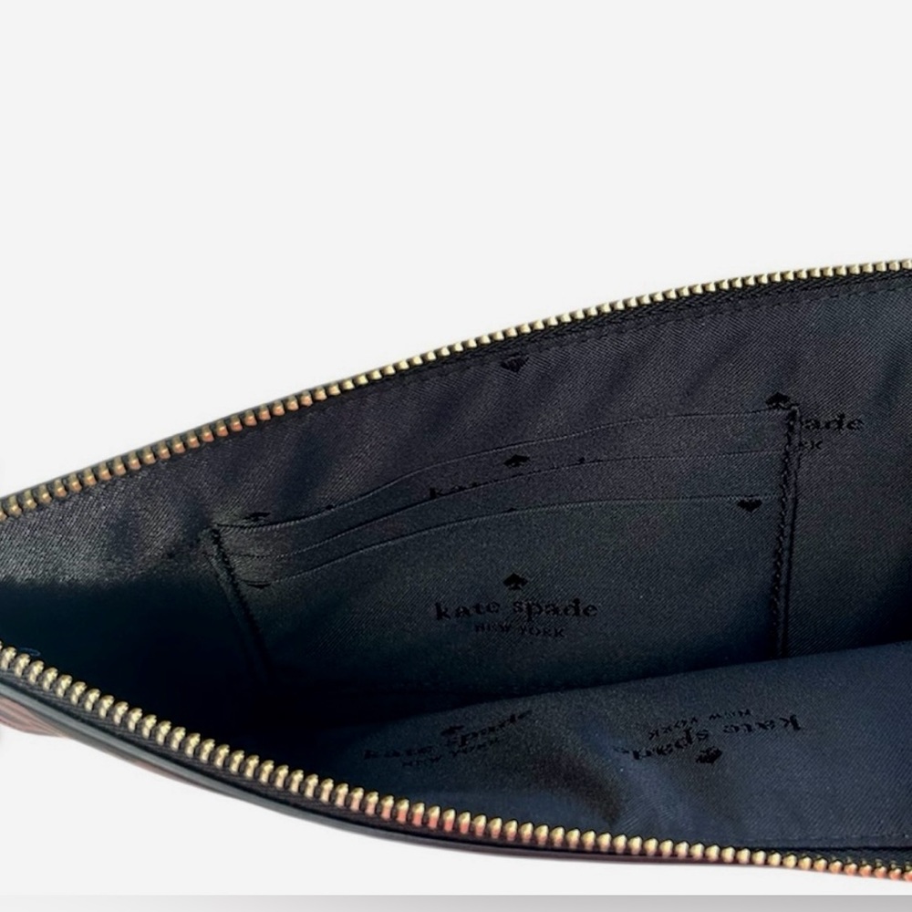 kate spade Leopard Print Wristlet - Brown/Black - Picture 10 of 11